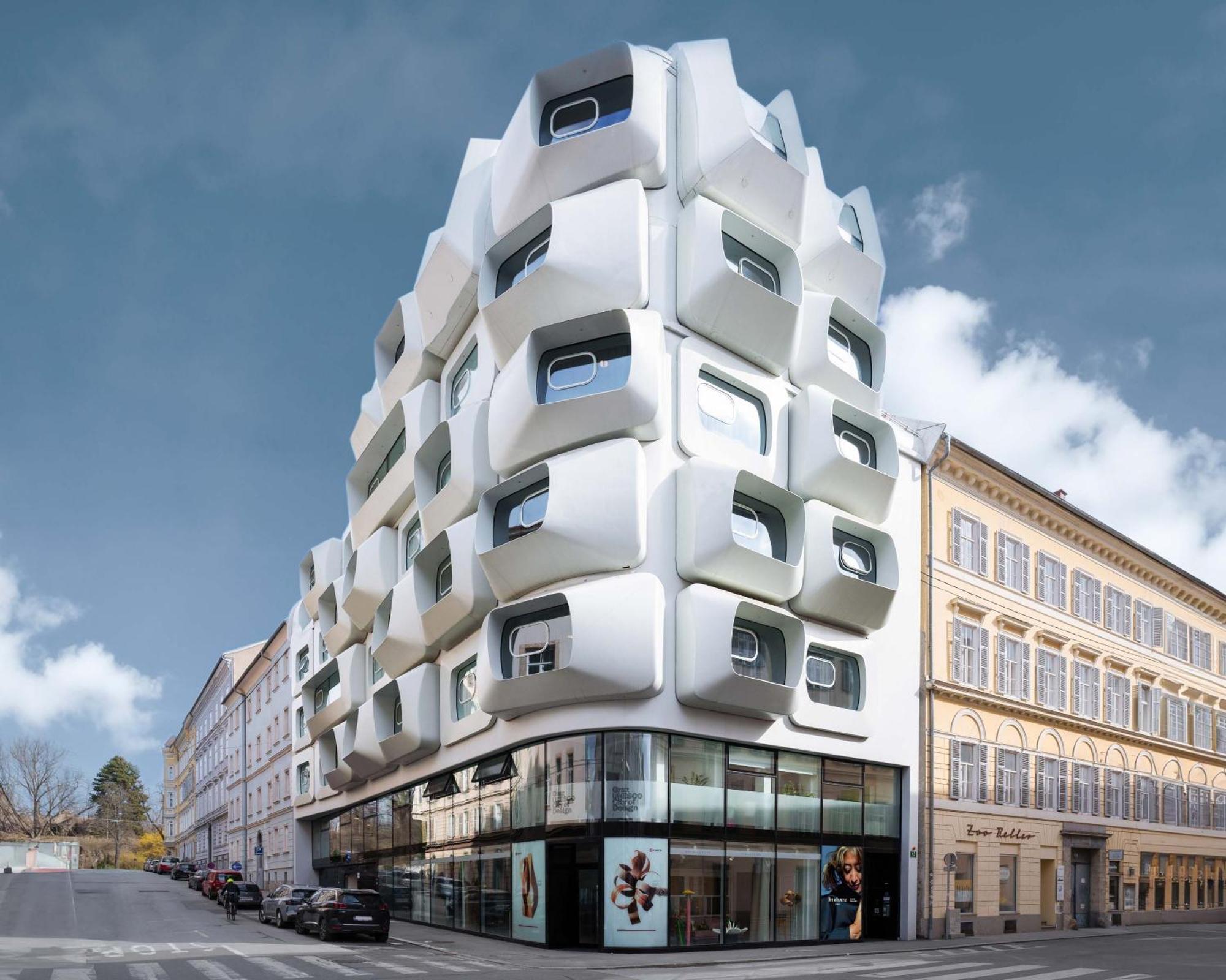 Limehome Graz - Argos By Zaha Hadid Εξωτερικό φωτογραφία